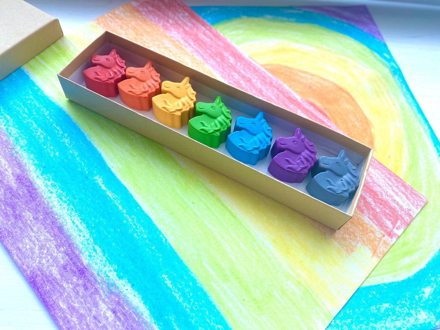 Unicorn Crayons Gift Box