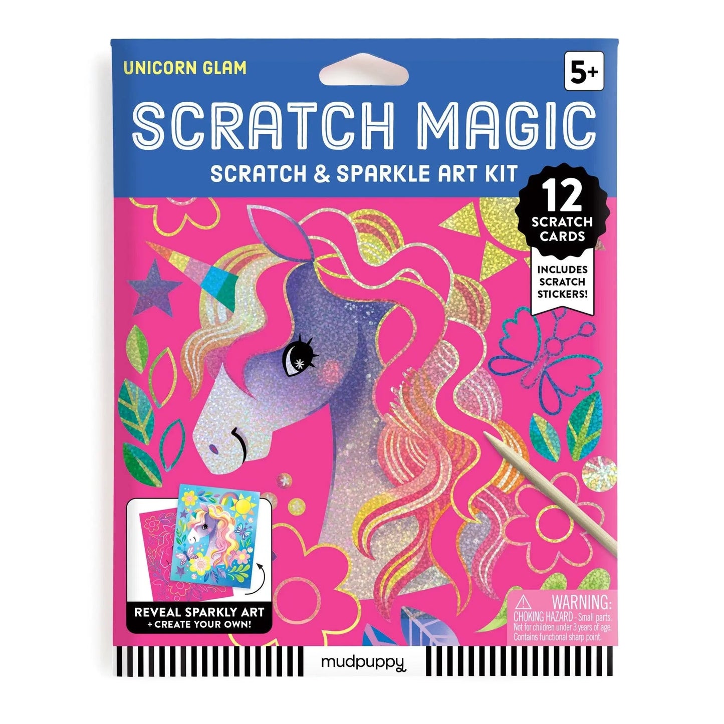 Unicorn Glam Scratch Magic Chronicle Books