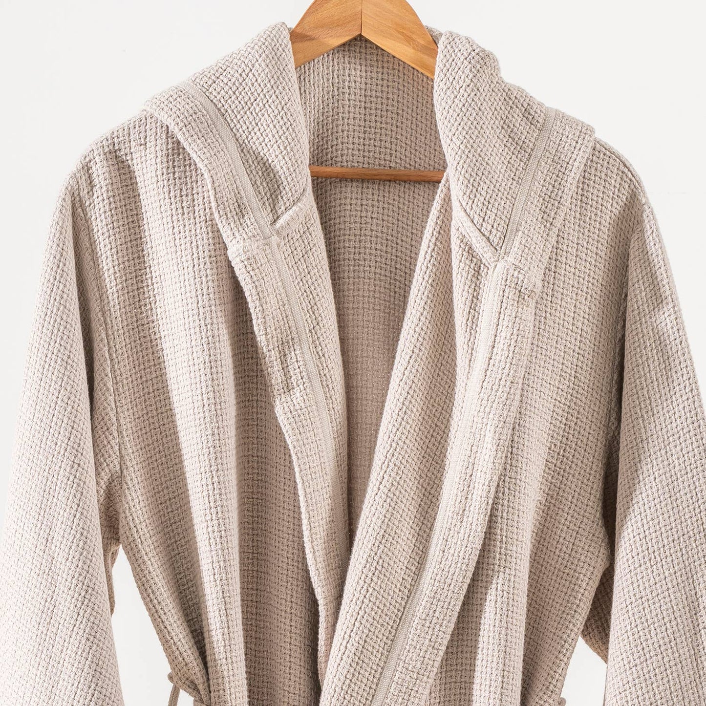 Stonewash Bathrobe Turkish Cotton LightWeight Hood Quick-dry Kikoya