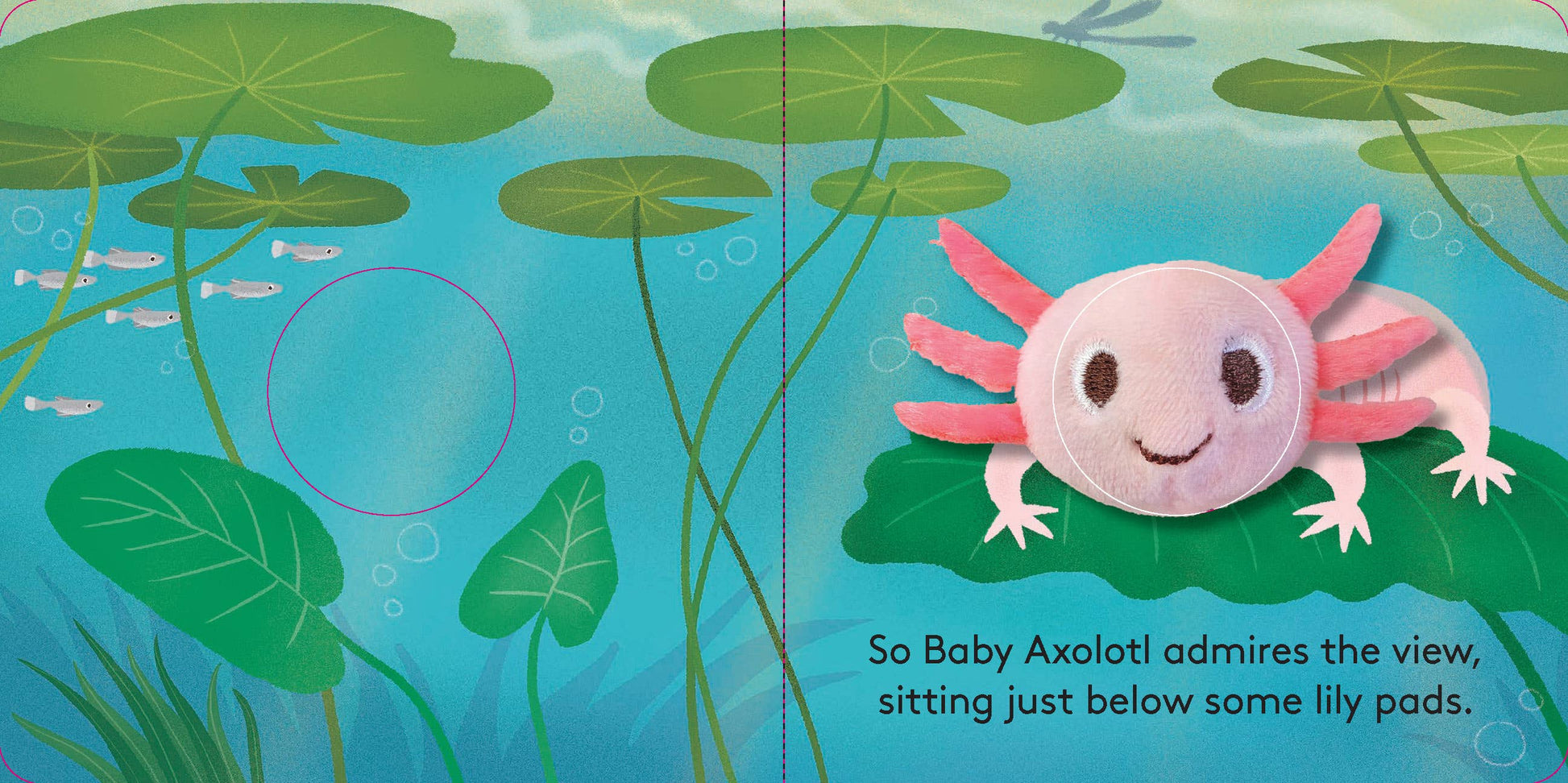 Baby Axolotl: Finger Puppet Book Chronicle Books