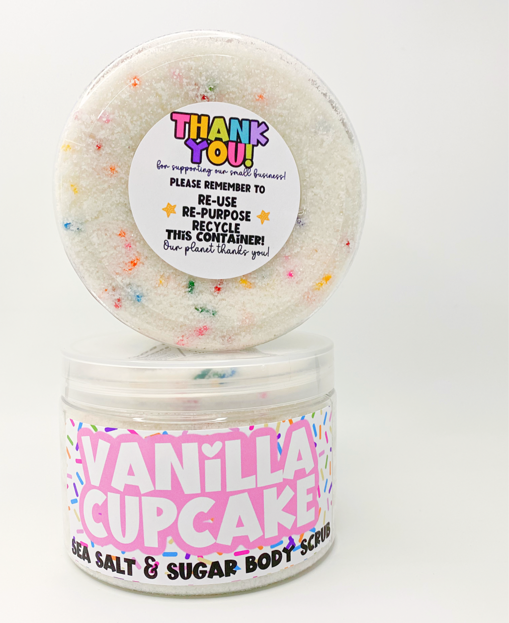 Vanilla Cupcake  Sea Salt and Sugar Body Scrub  The Little Bubble