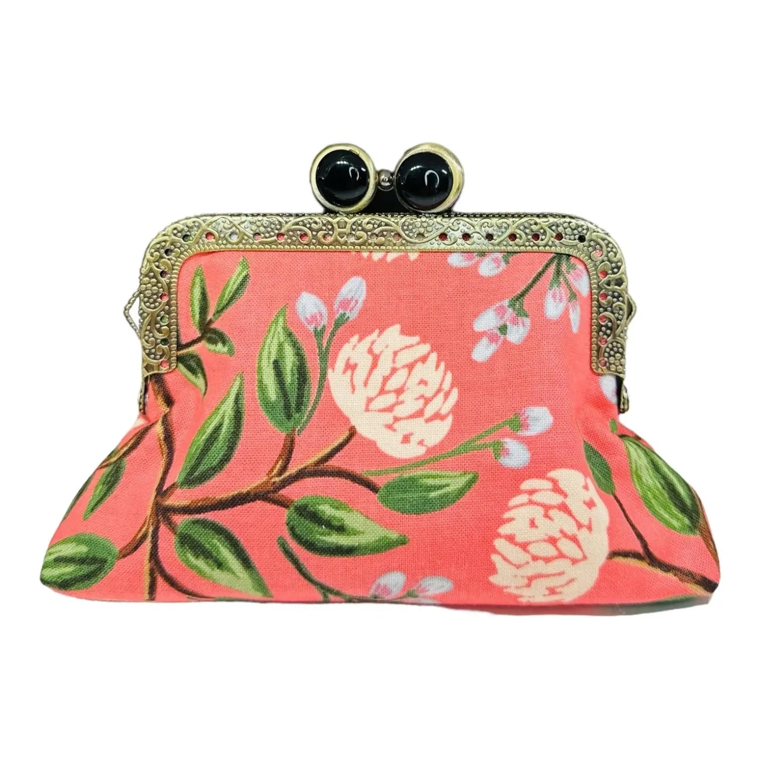 Kiki & Syds ON THE GO Credit Card Clutch - PEONY Sorbet  Kiki & Syds