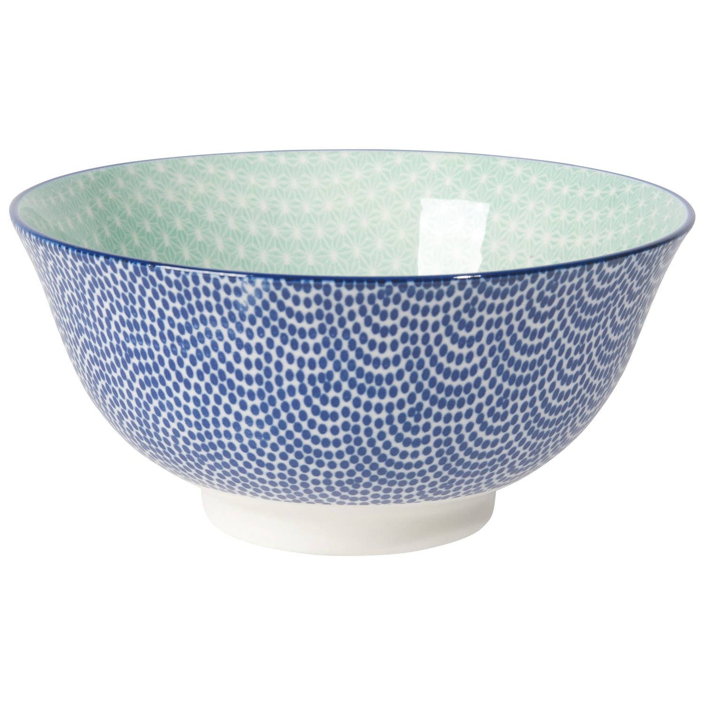 Blue Waves Stamped Bowl 6 inch Now Designs by Danica