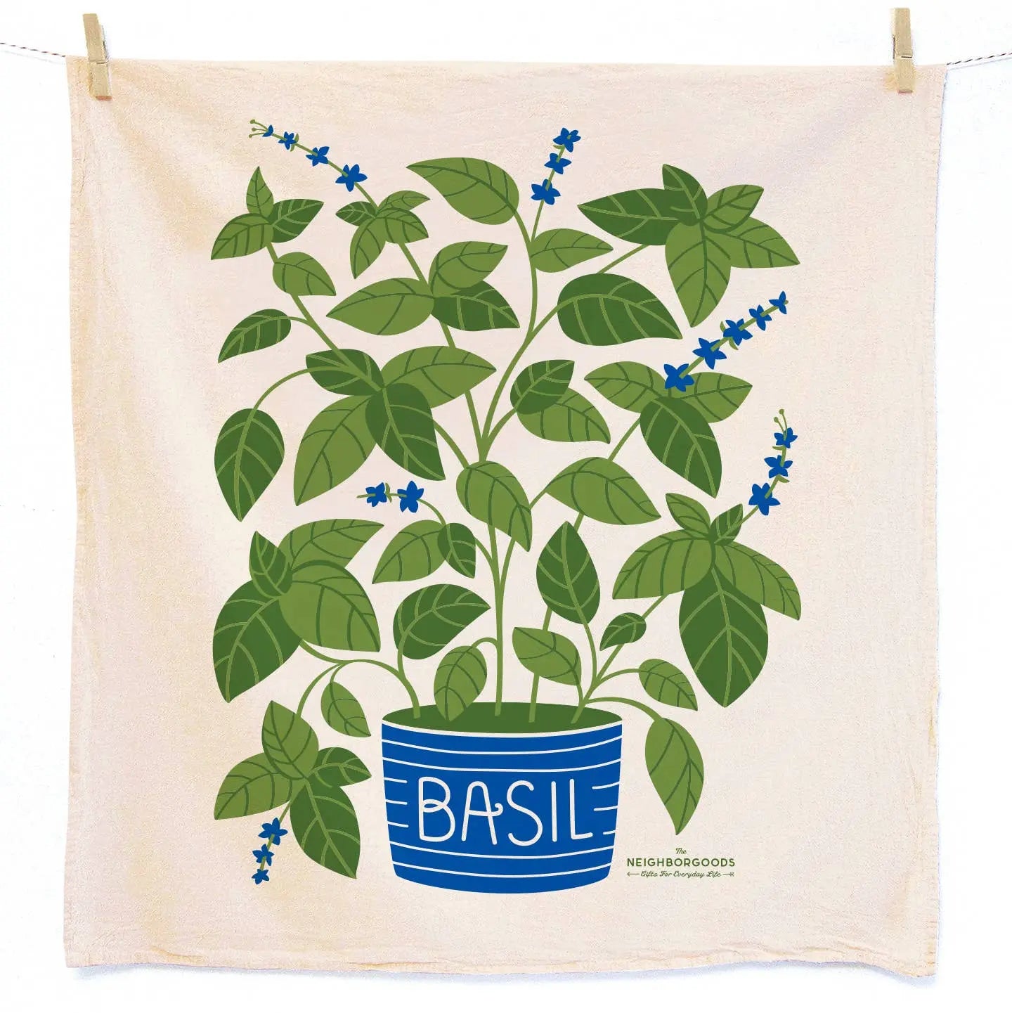 TOMATO BASIL (Tomato, Basil) - Tea Towel Set of 2 The Neighborgoods