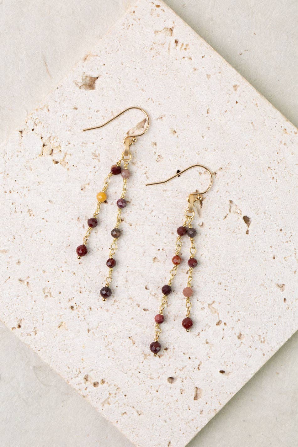 Dominion Mookaite Dangle Earrings