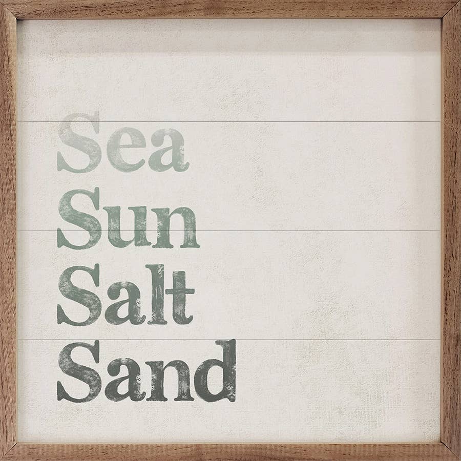 Sea Sun Salt Sand