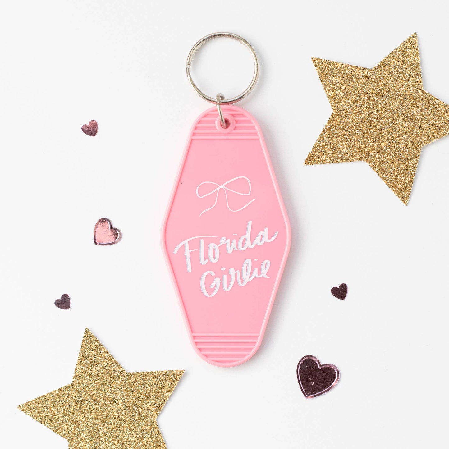 Florida Retro Hotel Keychain - Florida Girlie