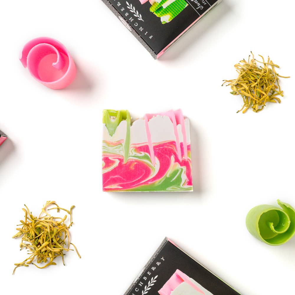 Sweetly Southern Honeysuckle Scented Gluten-Free Boxed Soap FinchBerry