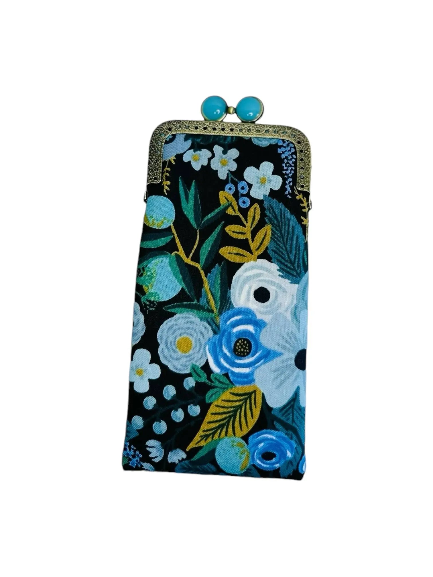 Kiki & Syds Eyeglass Case - Garden Party Blue Kiki & Syds