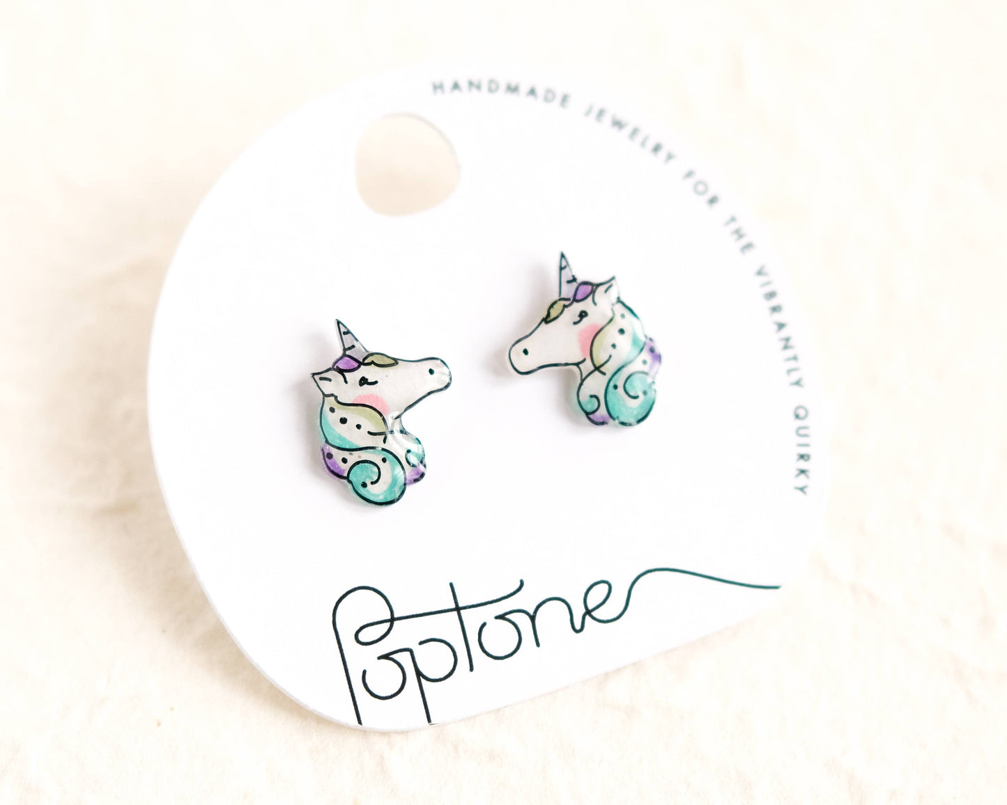 Unicorn Stud Earrings