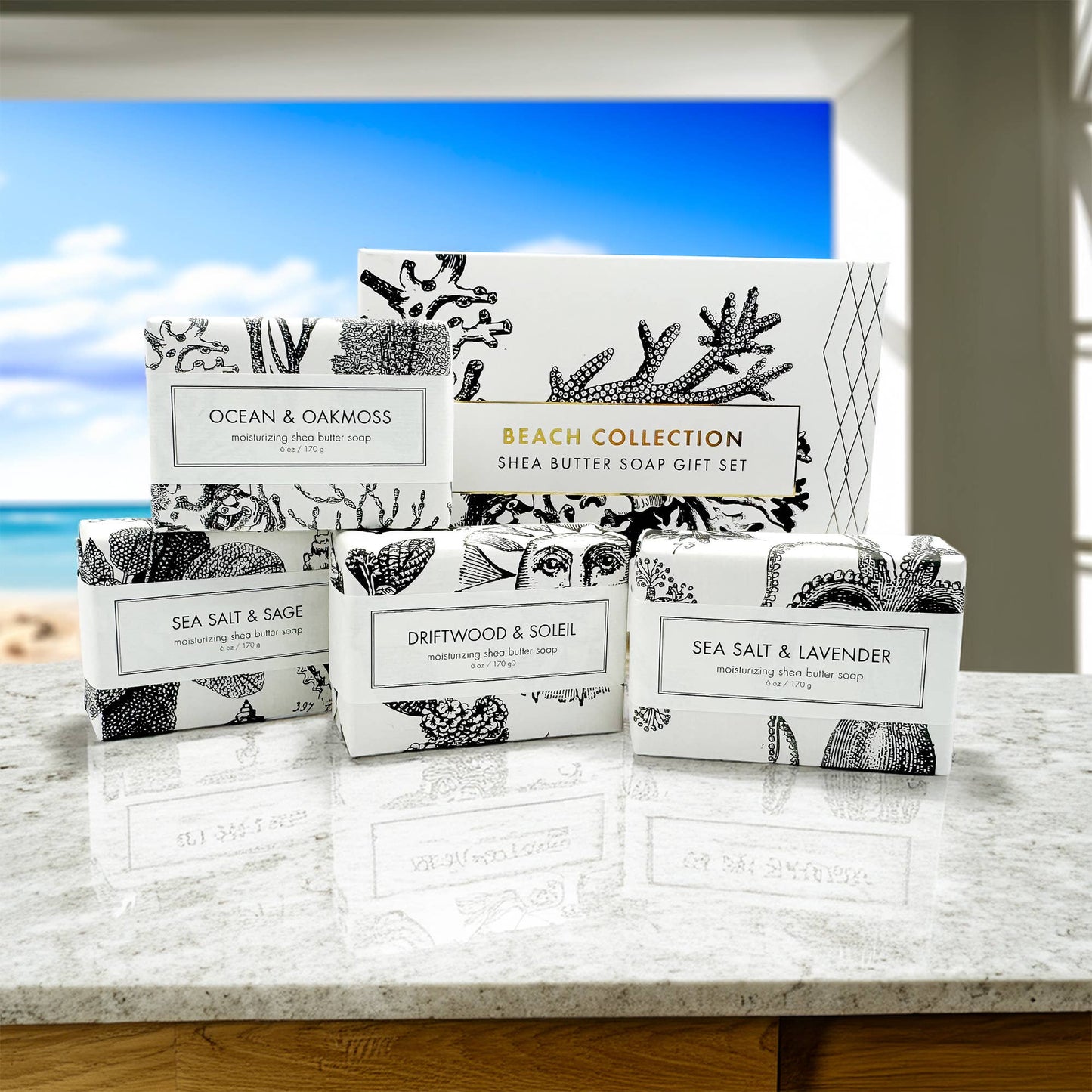 Soap Giftset - Beach Collection Set of 4