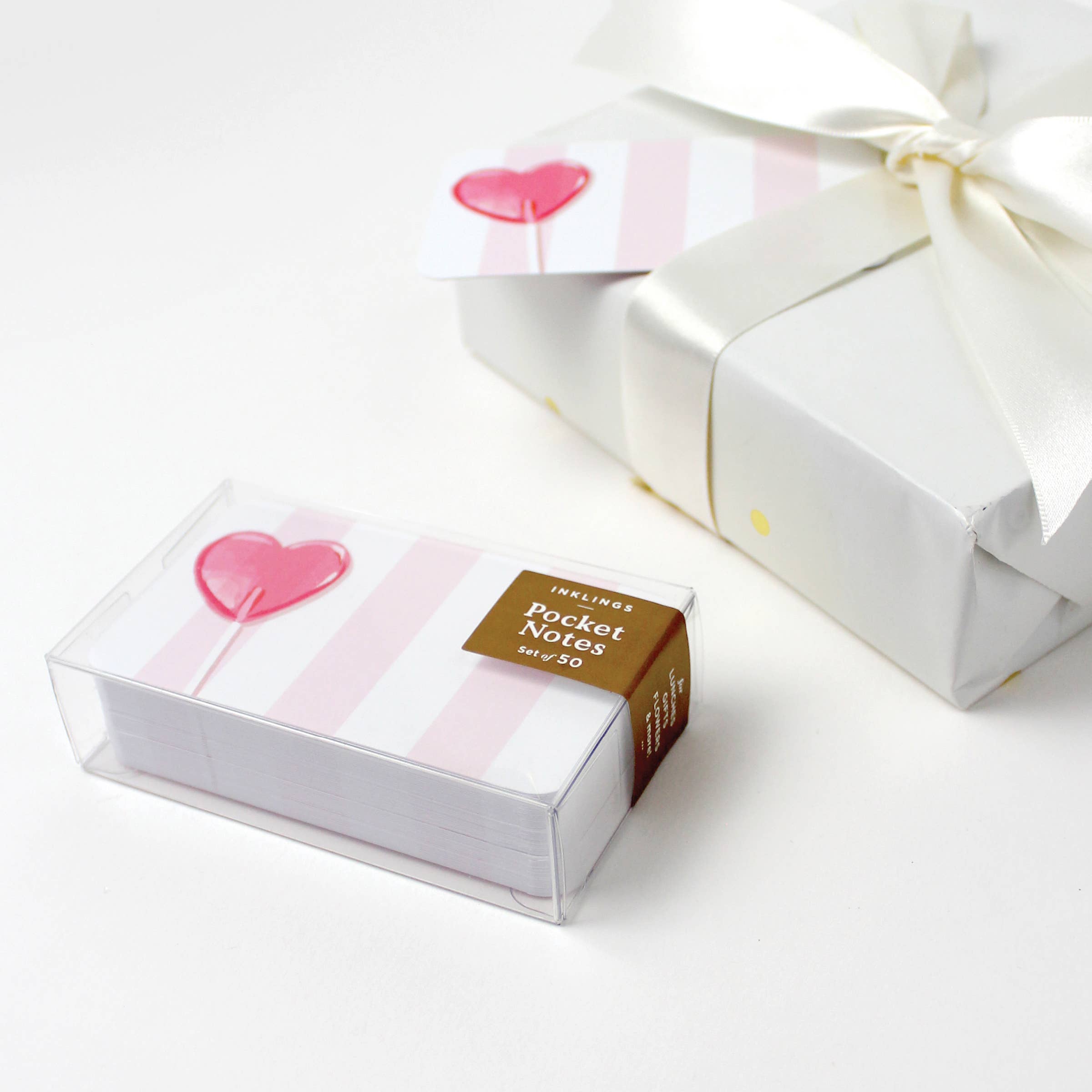 Heart Lollipop Pocket Notes