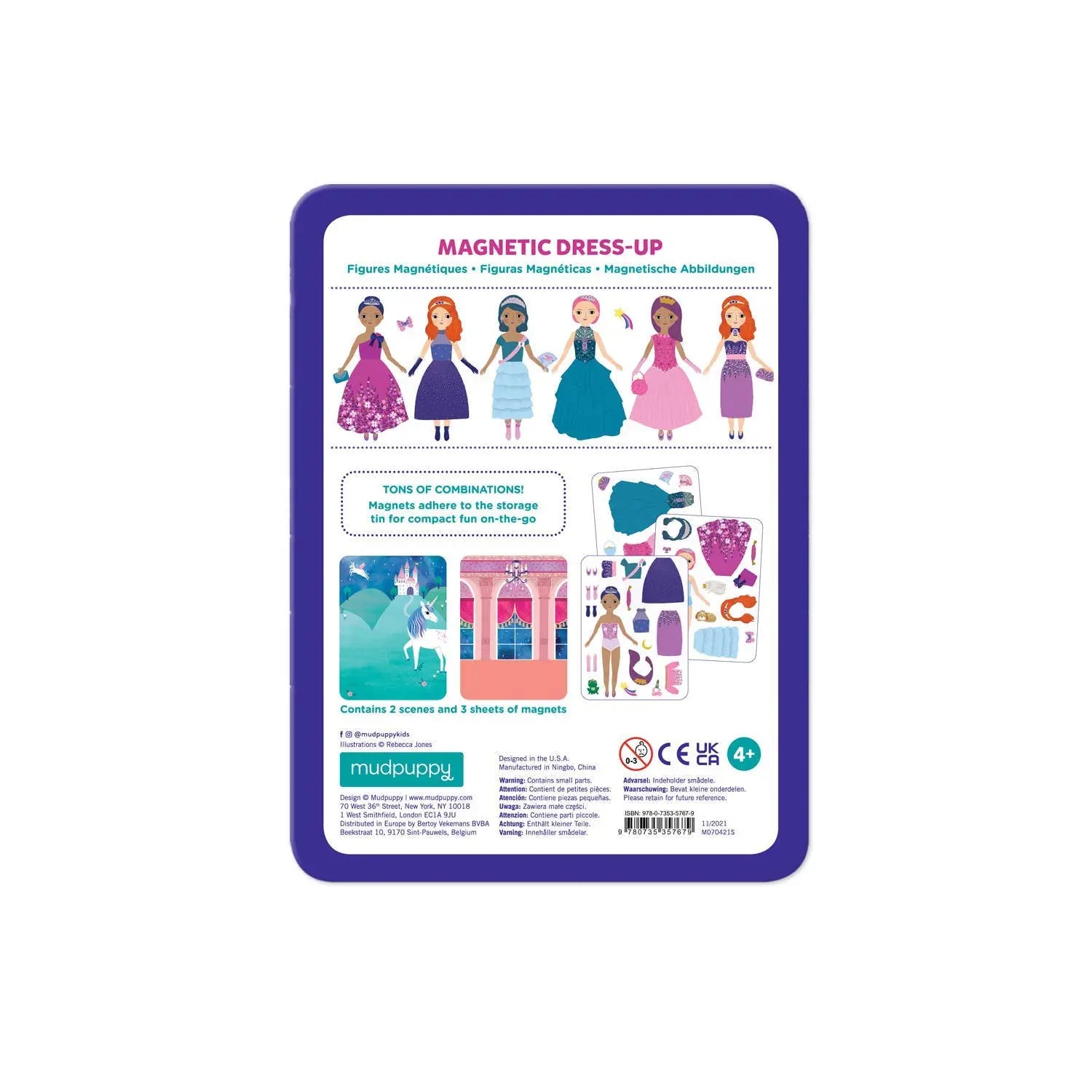 Princess Magic Magnetic Dress-up Chronicle Books