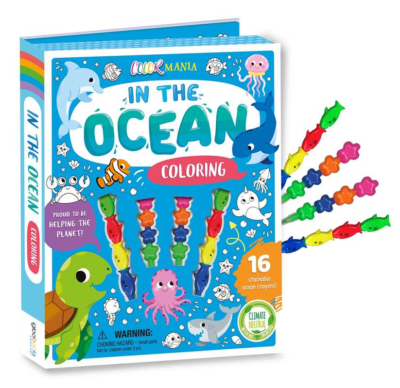 In The Ocean Coloring Set by IglooBooks Simon & Schuster
