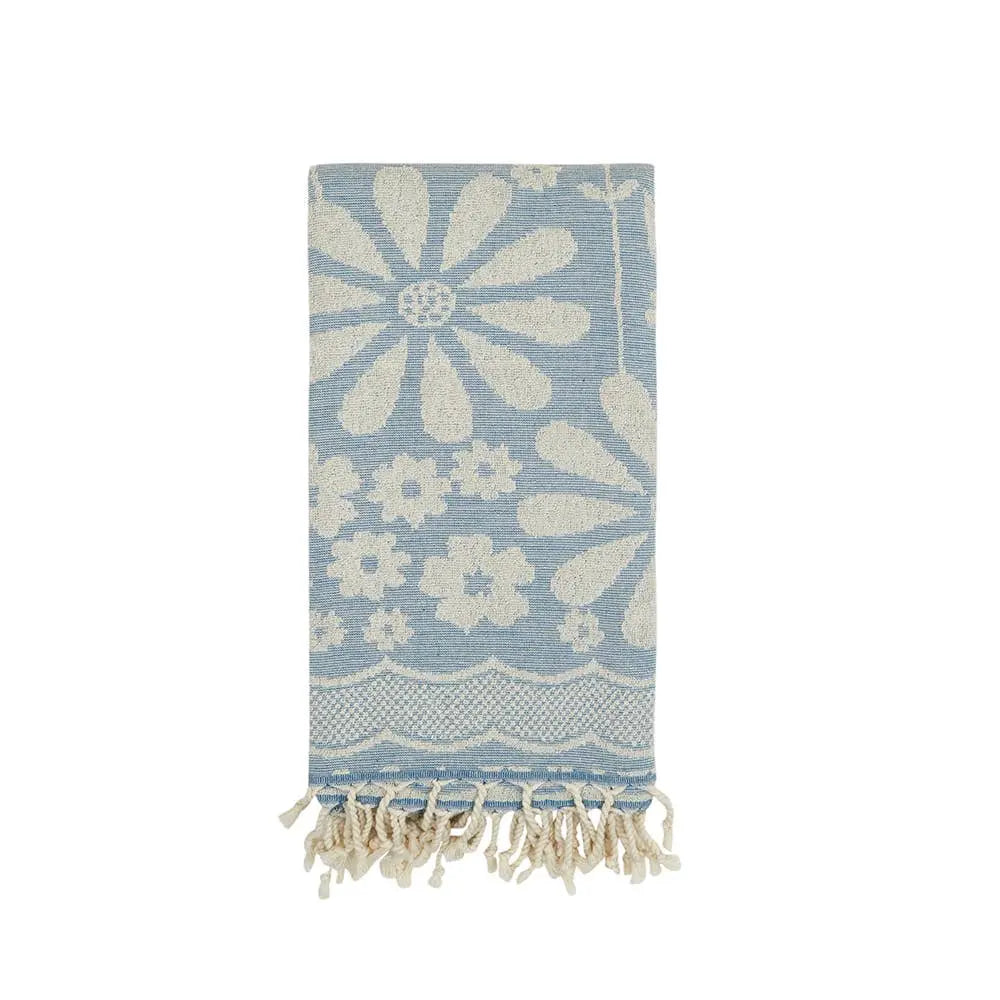 Daisy Turkish Terry Beach Bath Towels 100% Cotton 36x66 Spa Kikoya