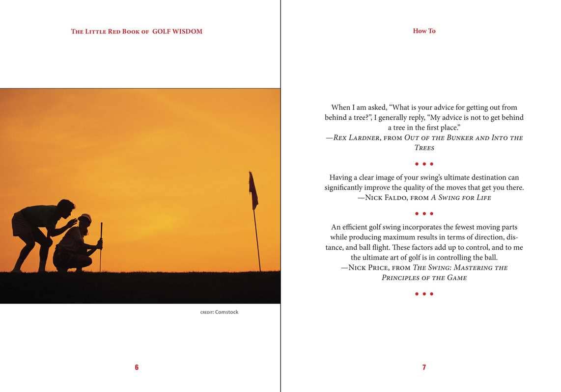 Little Red Book of Golf Wisdom