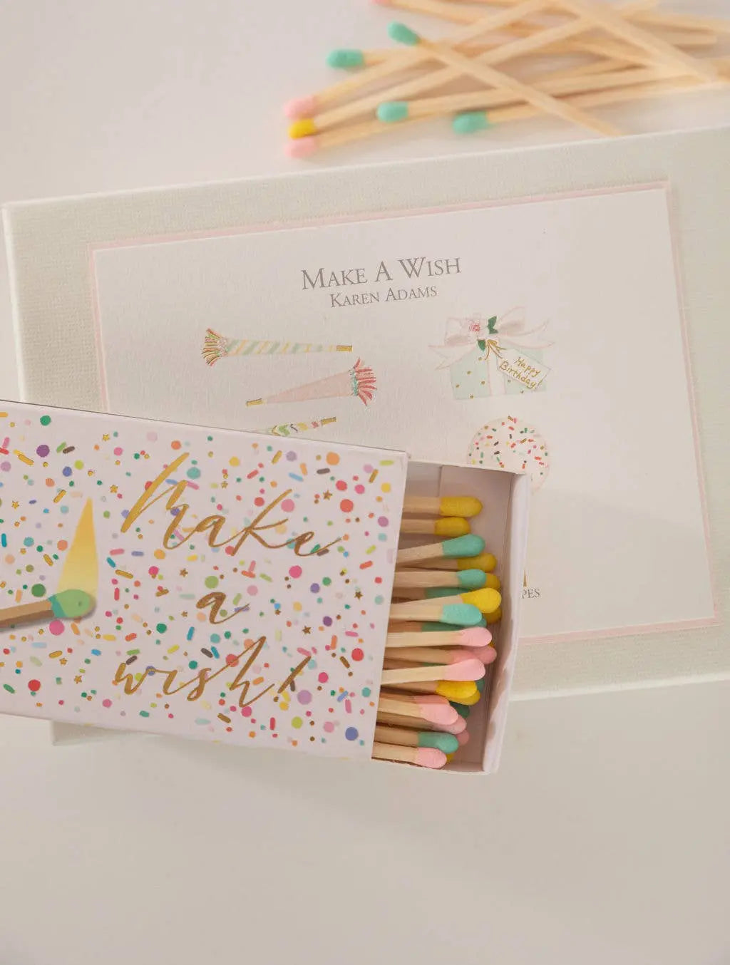 Happy Birthday Matchbox Karen Adams Designs