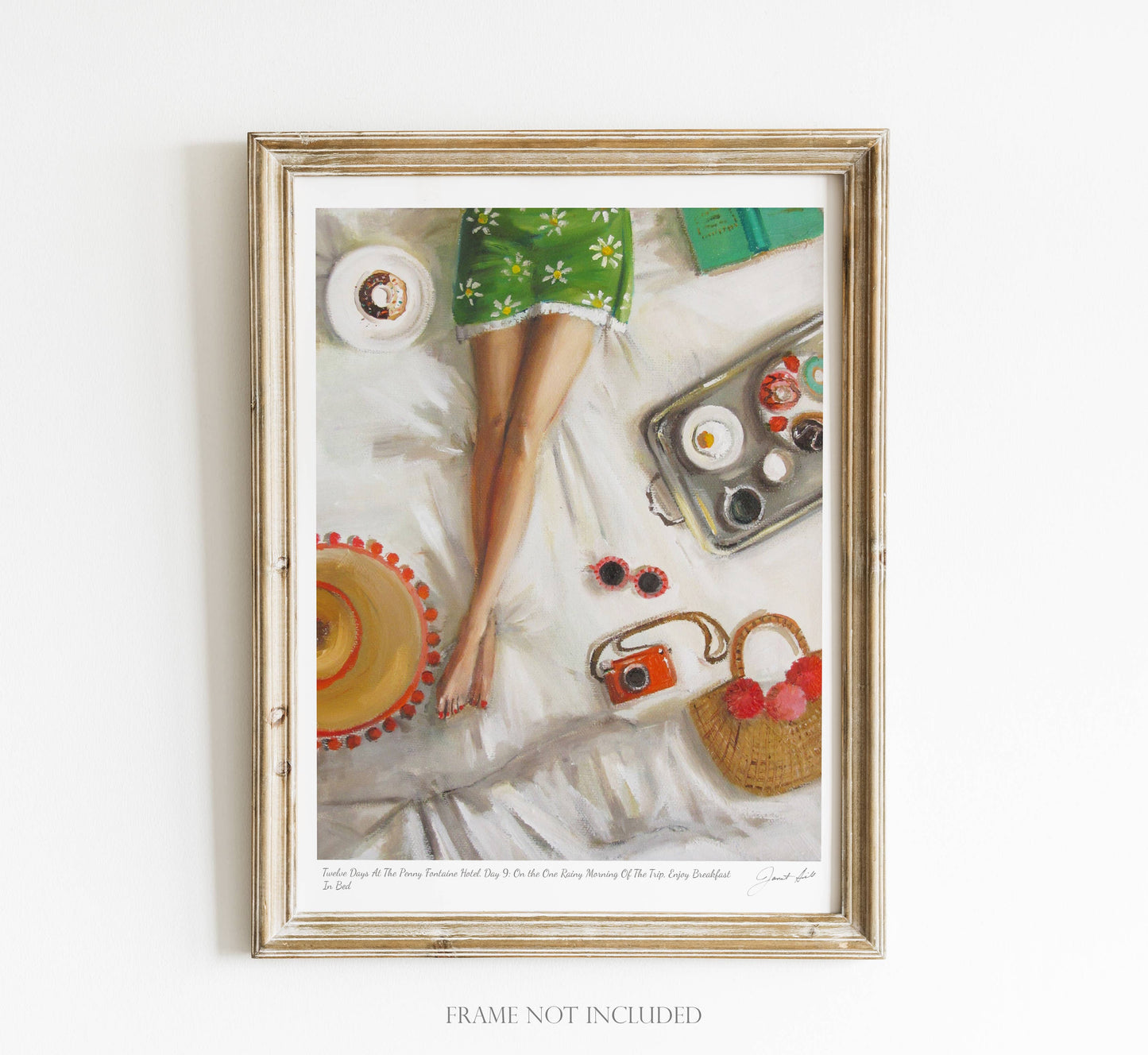 Twelve Days at Penny Fontaine Hotel Day 9 Art Print-8.5 X 11