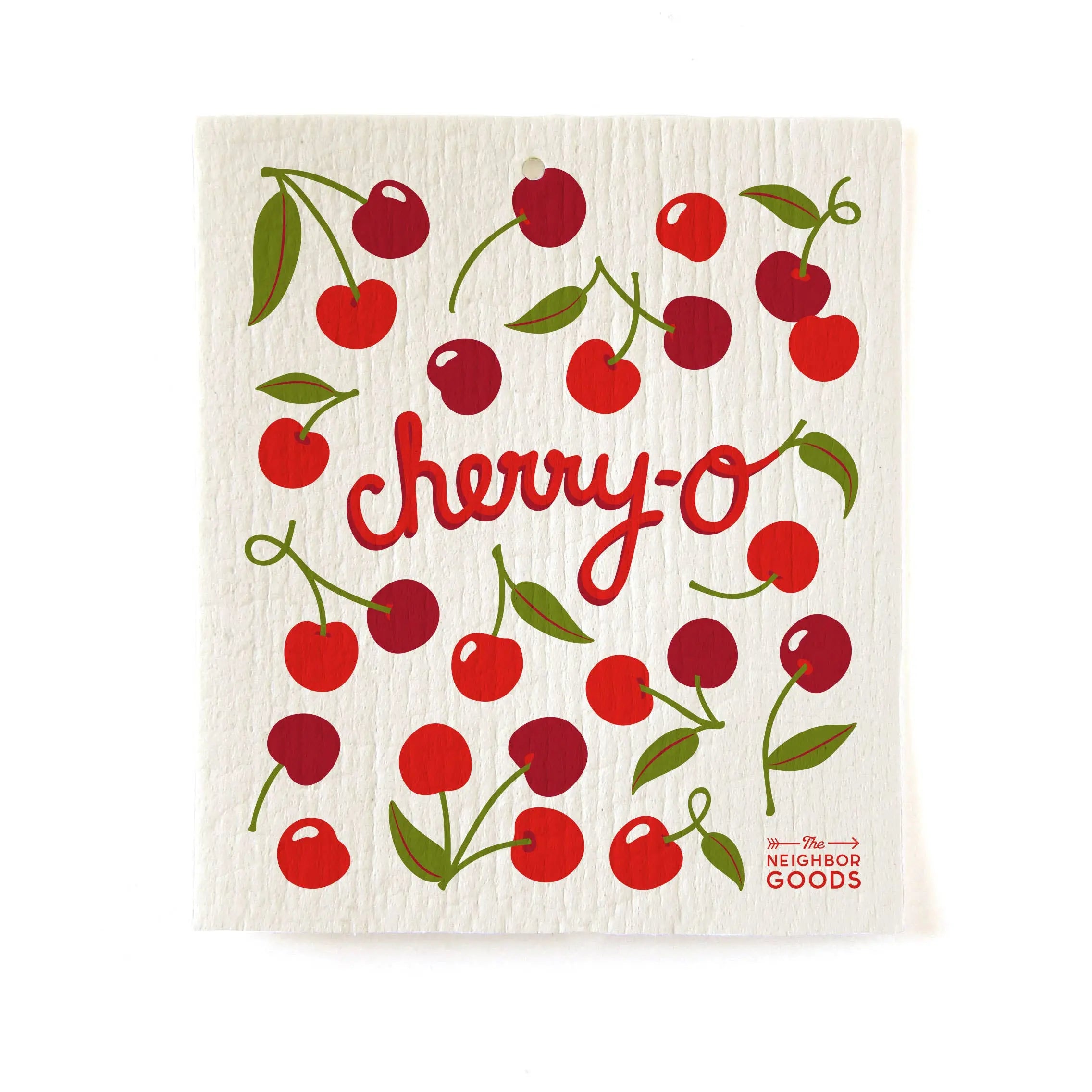 Cherry - Tea Towel + Sponge Cloth Set The Neighborgoods