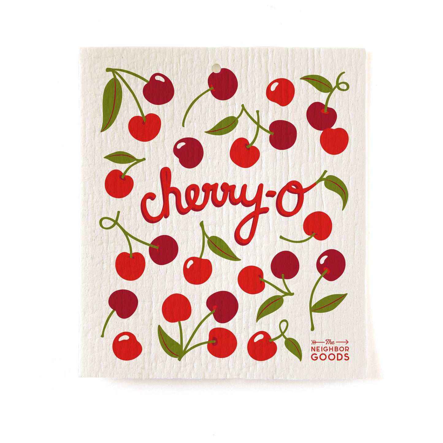 Cherry - Tea Towel + Sponge Cloth Set