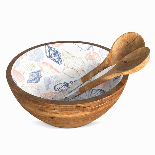 Coastal Shell 12" Decorative Bowl My Casita