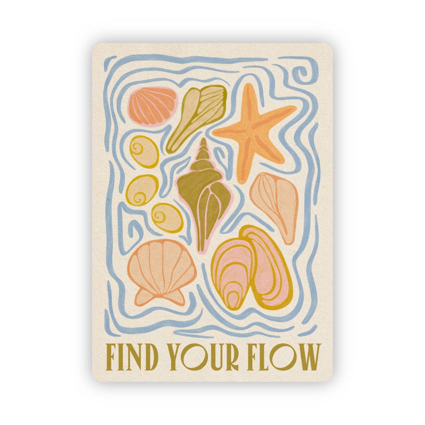 Find Your Flow - Vinyl Sticker The SoulShine Co.