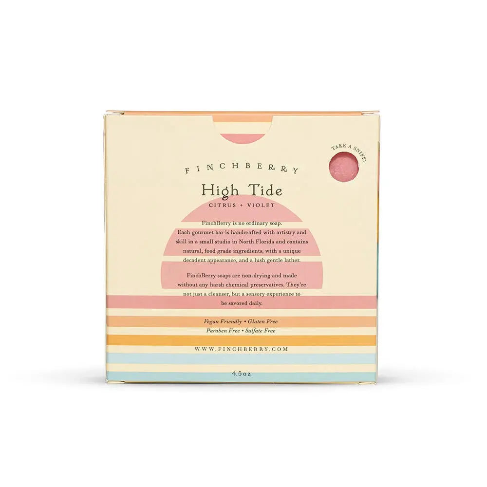 High Tide Handmade Vegan-friendly Gluten-free Boxed Soap FinchBerry