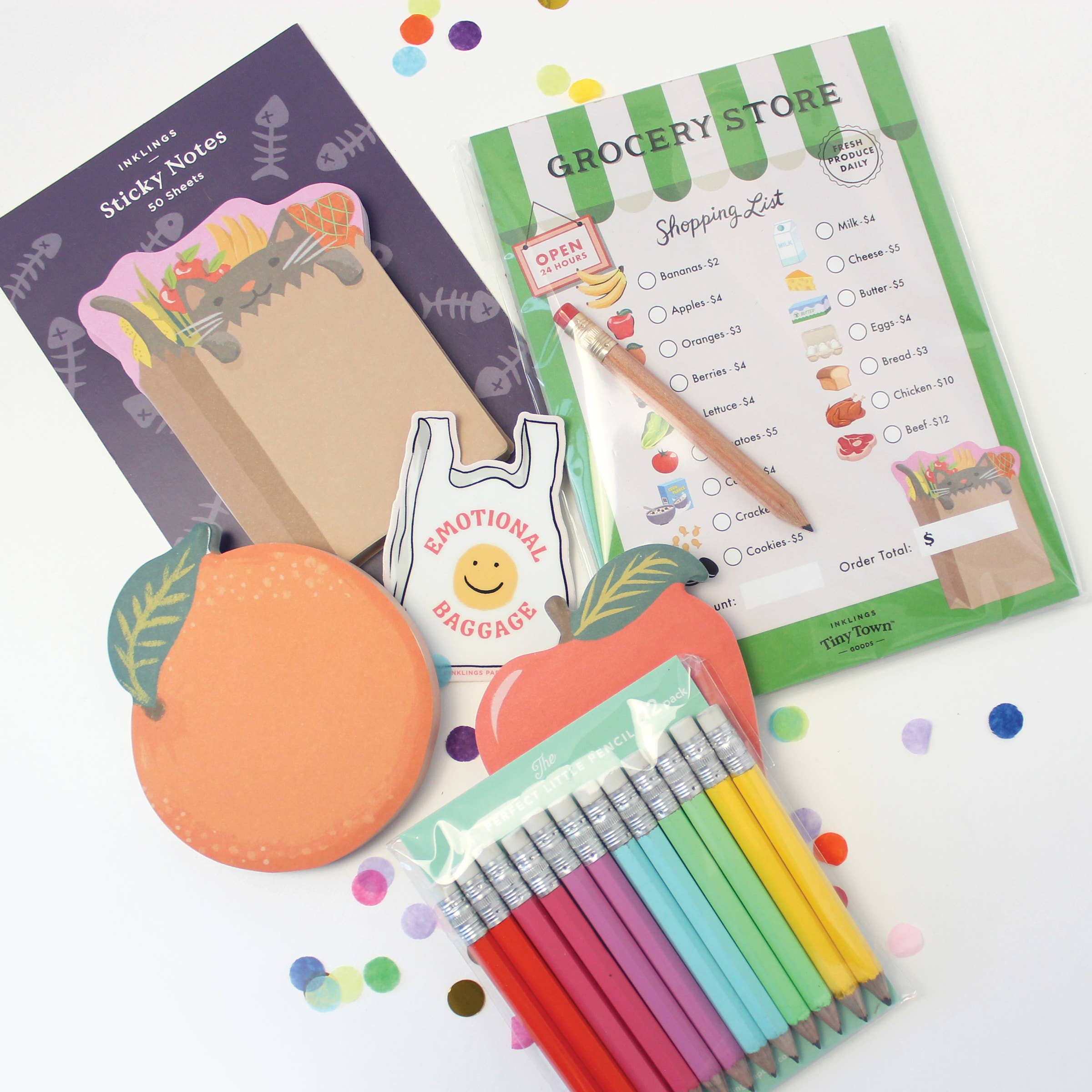 Orange Sticky Notes