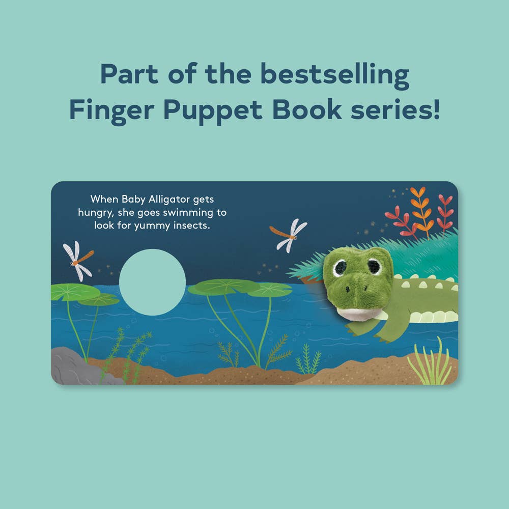 Baby Alligator: Finger Puppet Book Chronicle Books