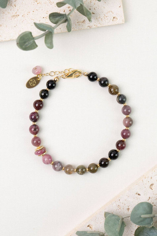 Tourmaline 7.5-8.5" Simple Bracelet Anne Vaughan Designs Jewelry