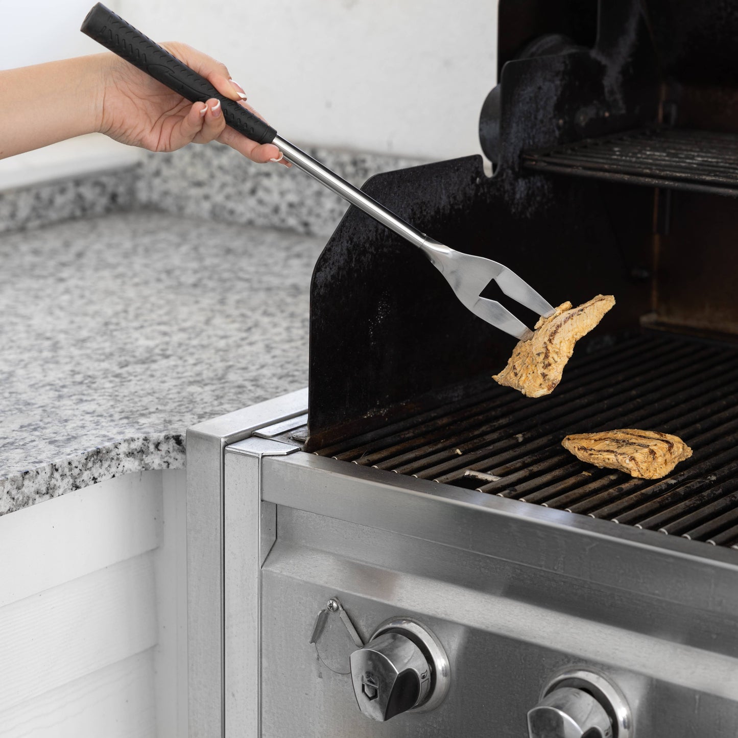 Golf Club Grill Tool Set, 4-Pieces Stainless Steel