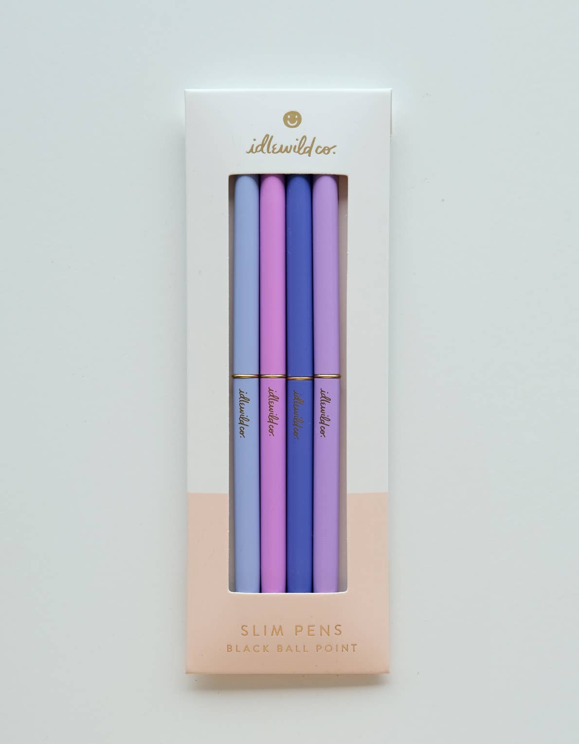 Slim Pen, Set of Four | Spectrum Violets (Purples) Idlewild Co.