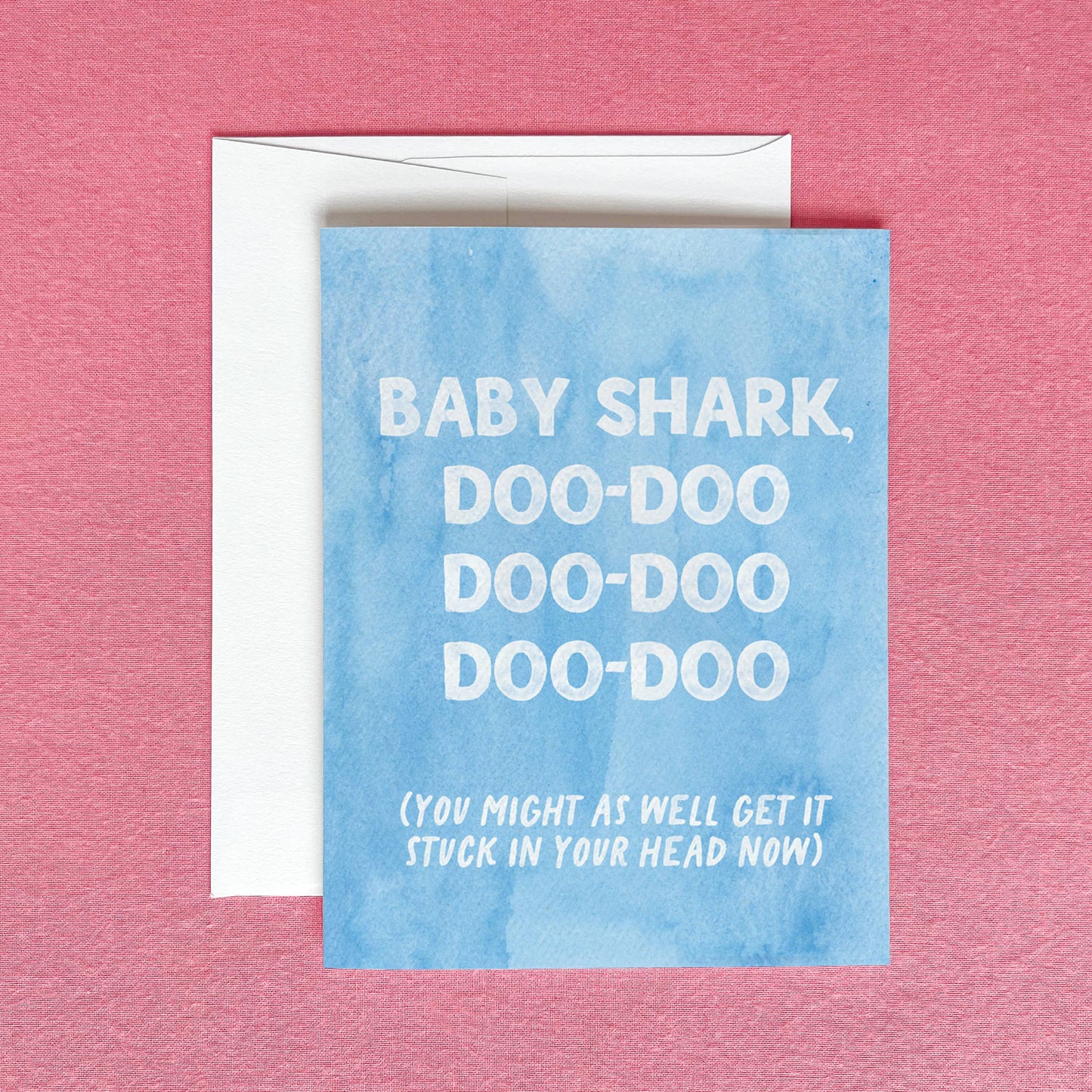 Baby Shark Greeting Card | Funny Baby Shower Card