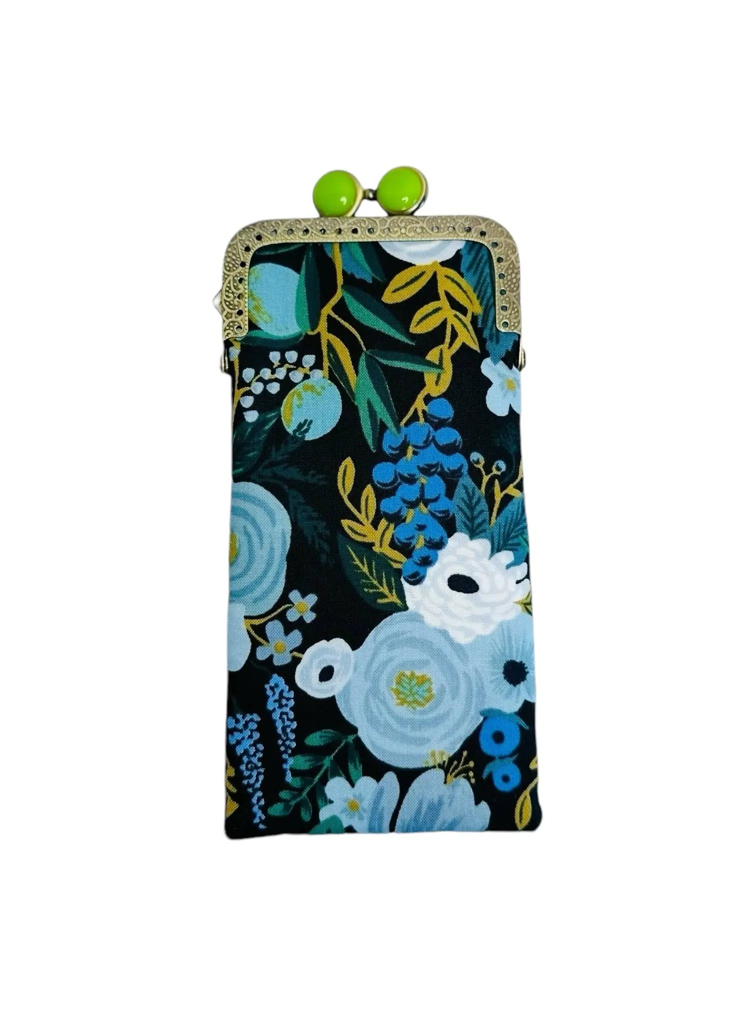 Kiki & Syds Eyeglass Case - Garden Party Blue Kiki & Syds