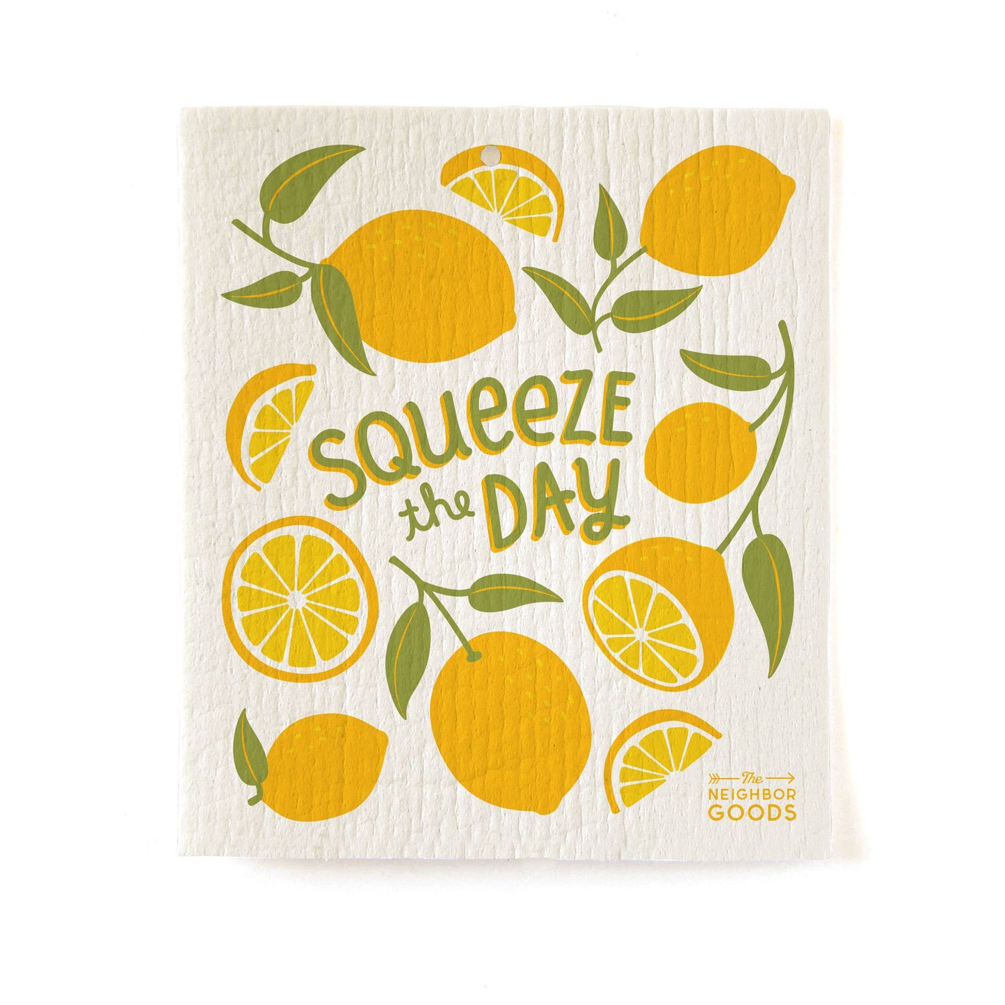 Lemon - Tea Towel + Sponge Cloth Set