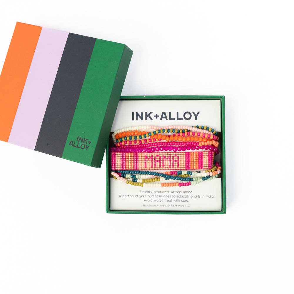 Sage 10 Strand Stretch Rainbow & Gabby Mama