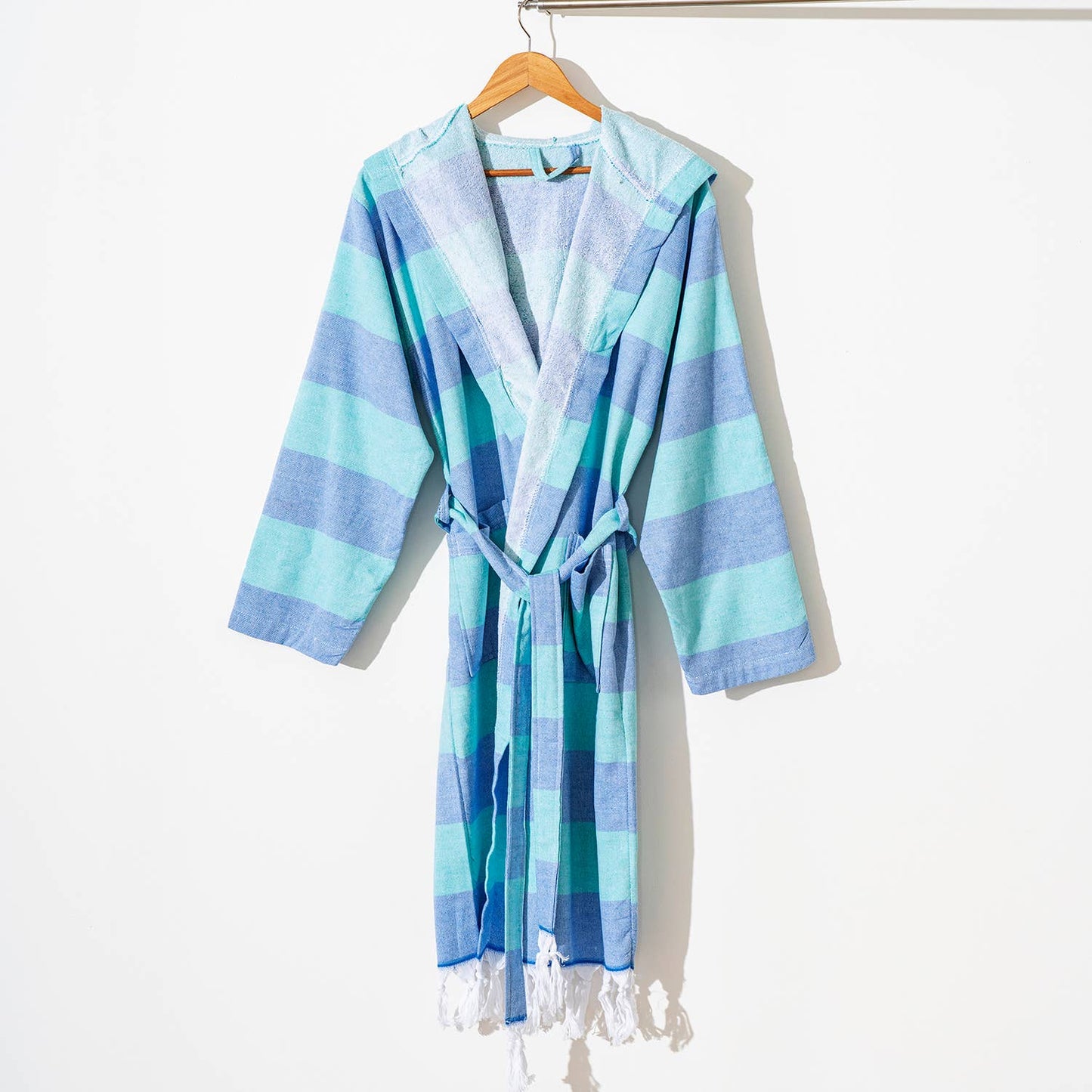 Bathrobe Turkish Cotton Light Weight Quick dry Resort Robe Kikoya