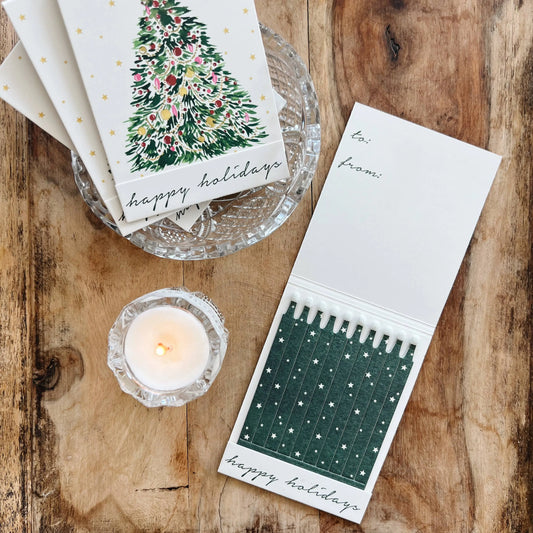 Christmas Tree Match Card® | Candle Matches Abigail Jayne Design