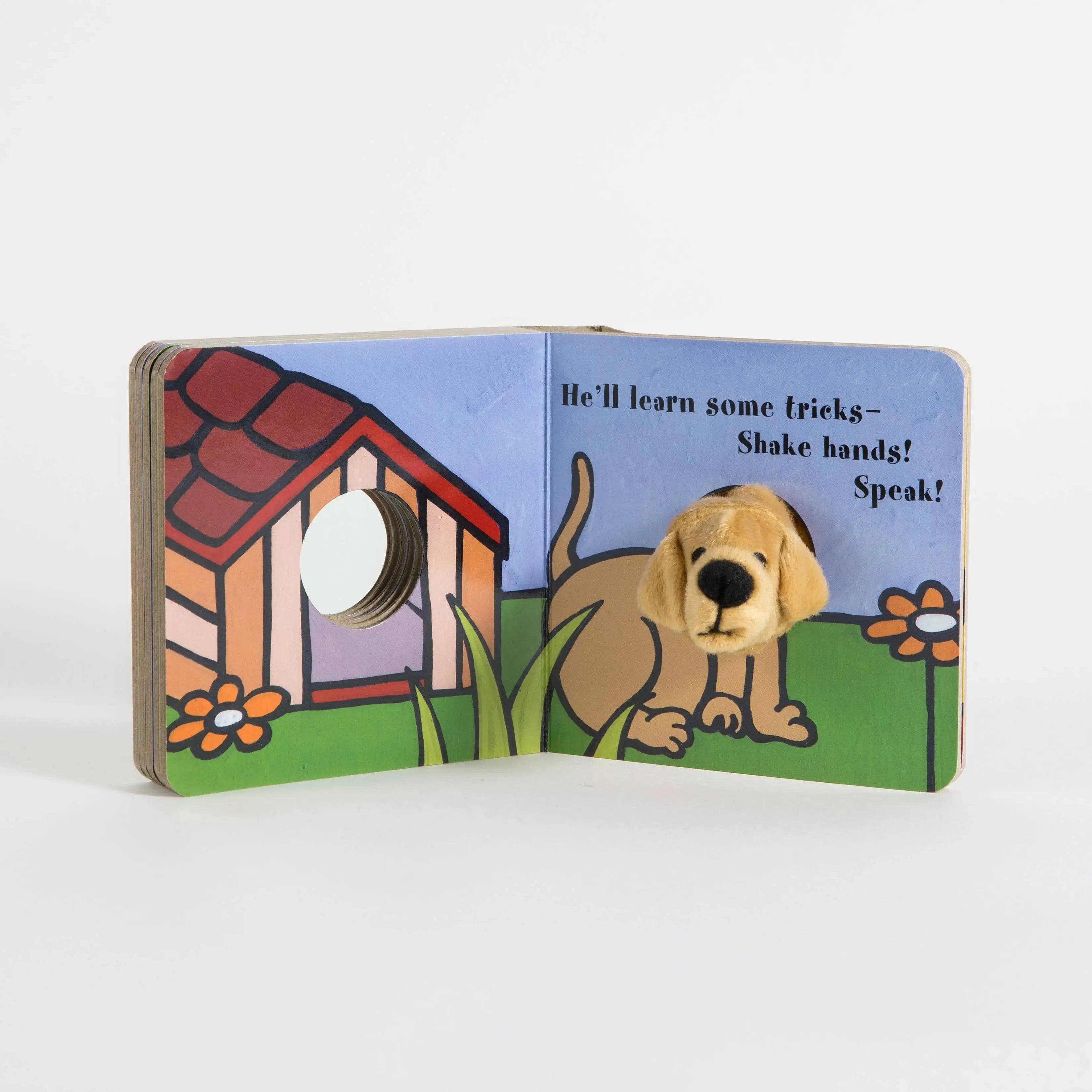 Little Puppy: Finger Puppet Book Chronicle Books