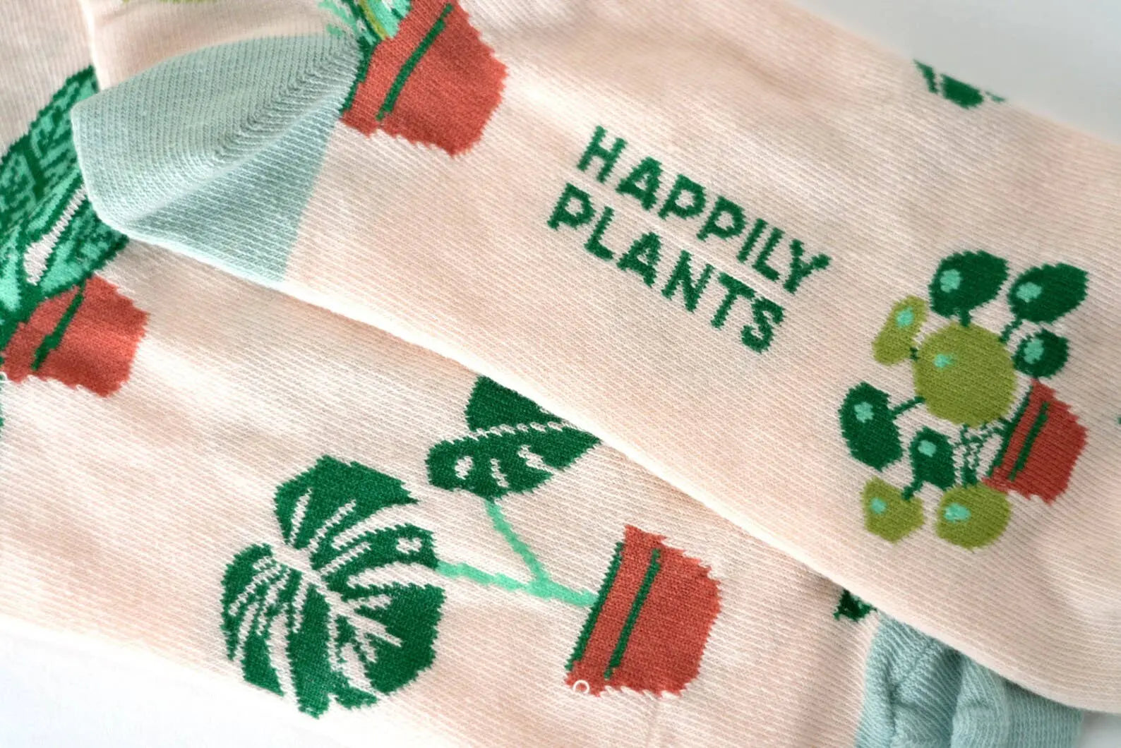 Plant Socks - Cotton Blend Happily Plants