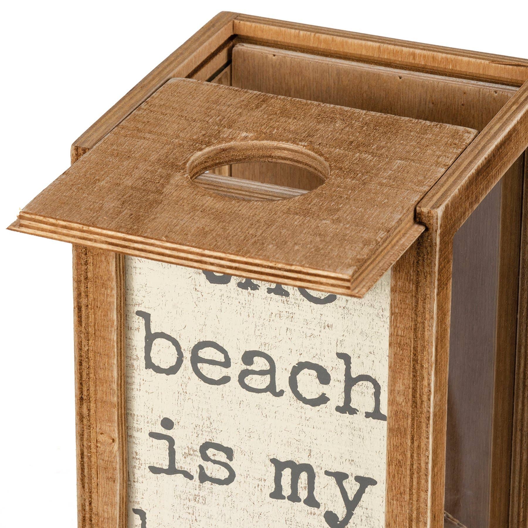 The Beach Is My Happy Place Shell Holder
