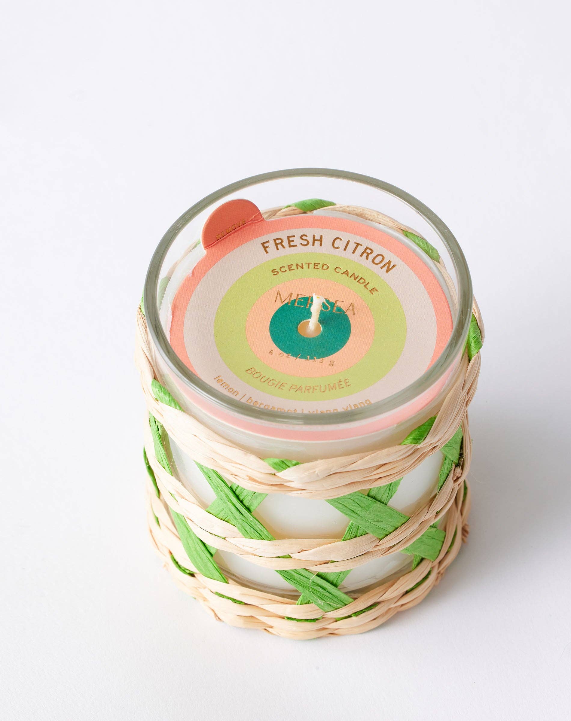 Fresh Citron Seagrass Candle - Sea You Boutique