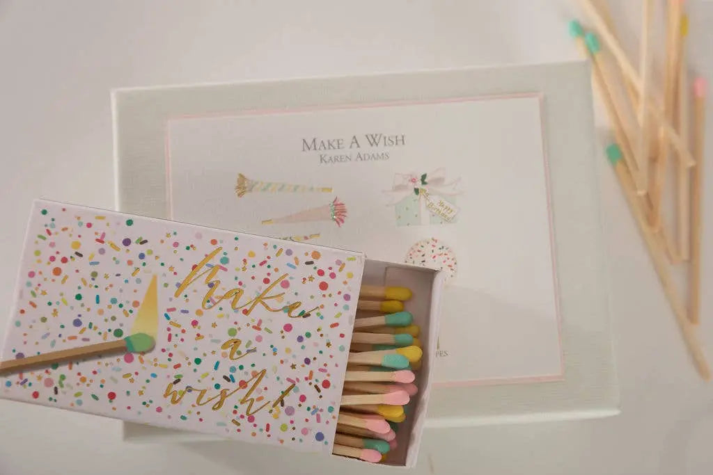 Happy Birthday Matchbox Karen Adams Designs