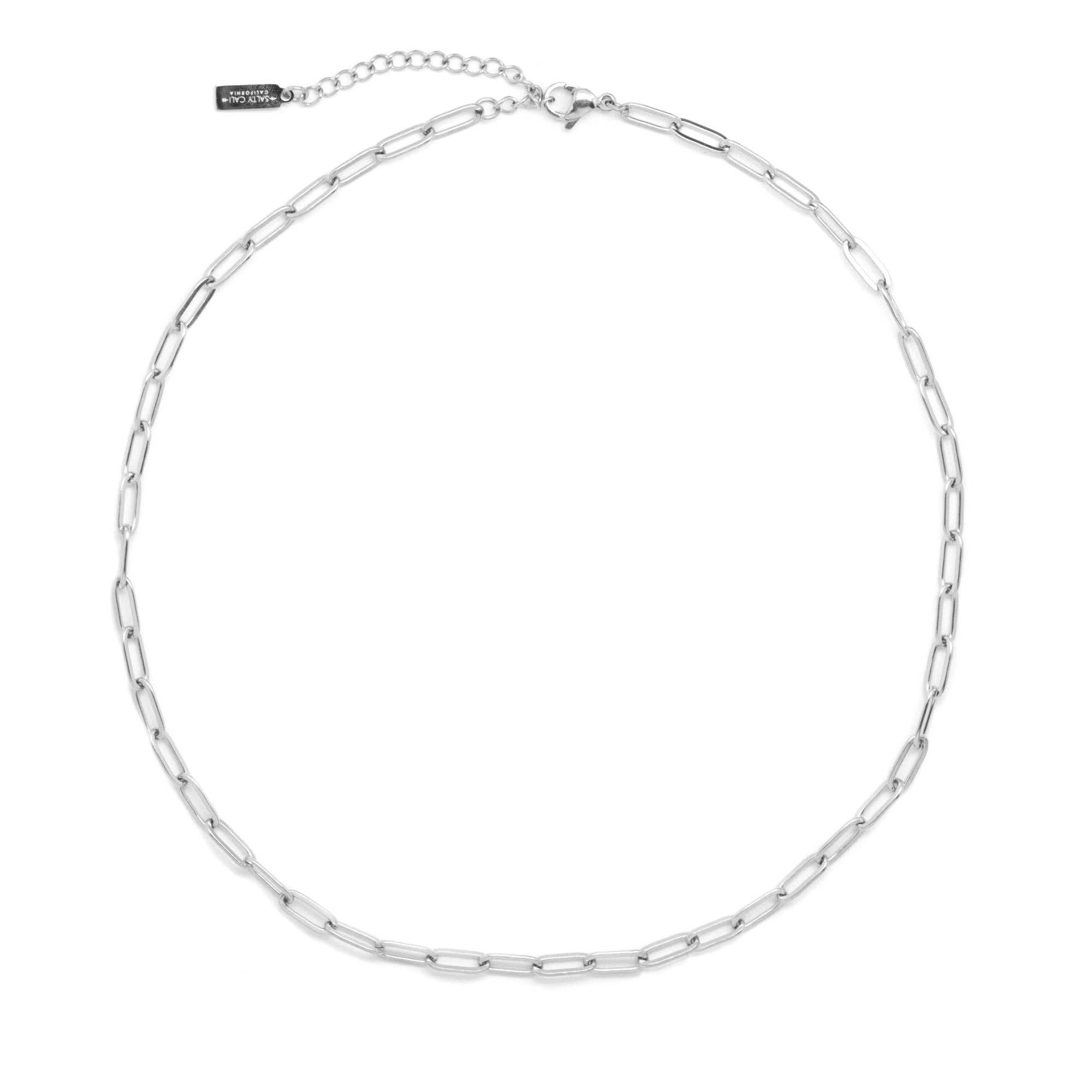 Paperclip Necklace ~ Salty Babes SALTY CALI