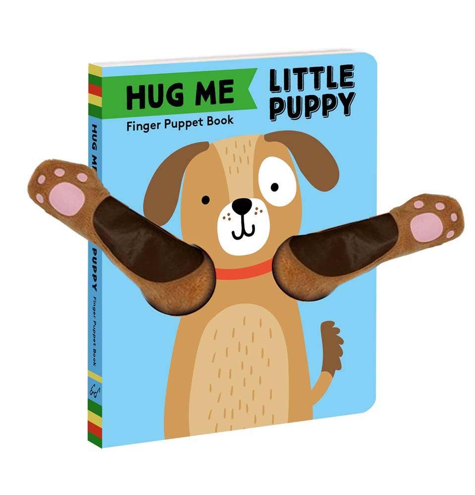 Hug Me Little Puppy: Finger Puppet Book Chronicle Books