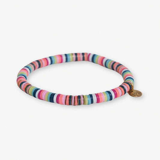 Grace Multi Mix Stretch Bracelet Rainbow INK + ALLOY