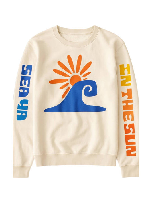 Sea Ya in the Sun Crewneck Cabana Club California