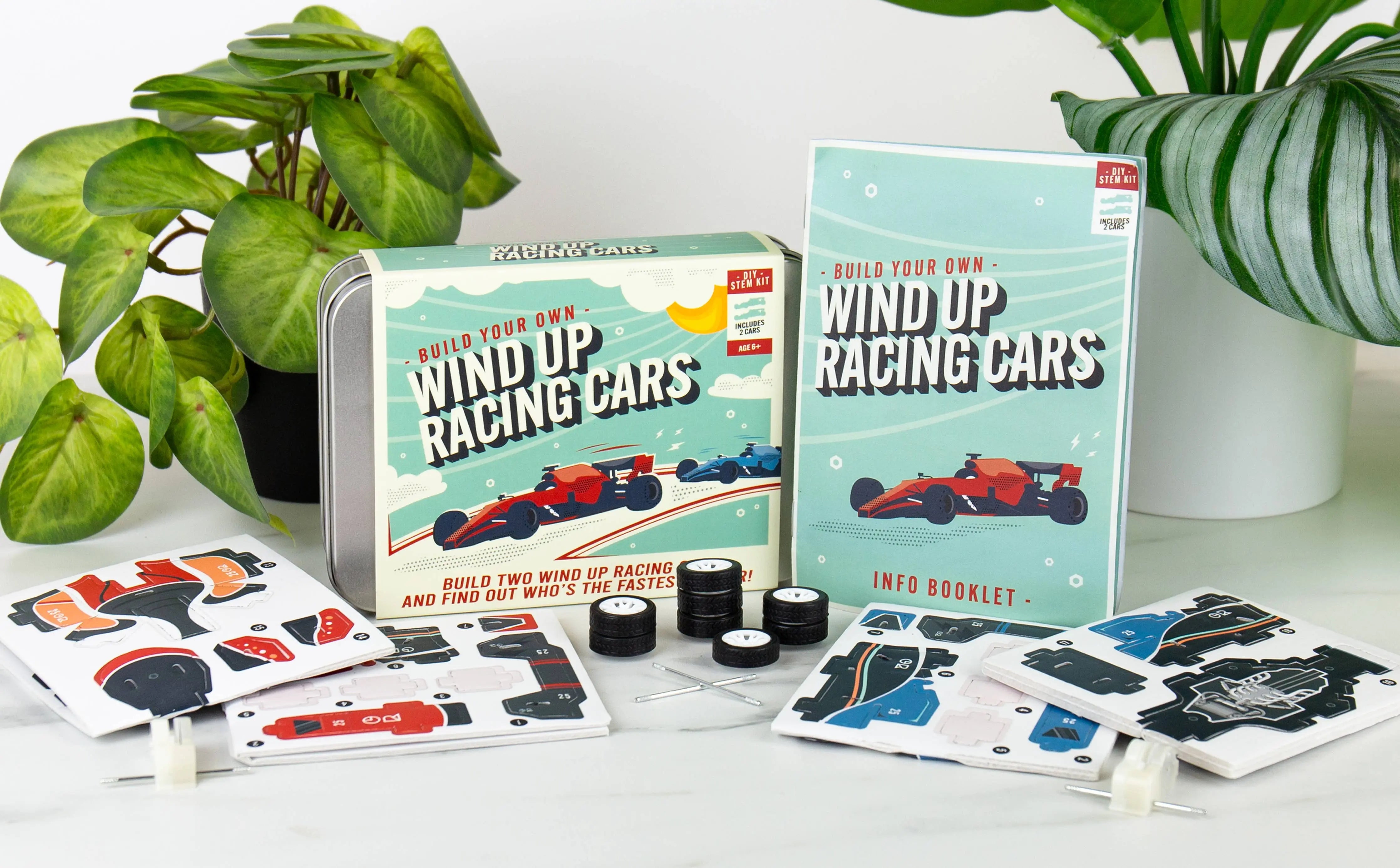 Build Your Own Wind Up Race Cars – Sea You