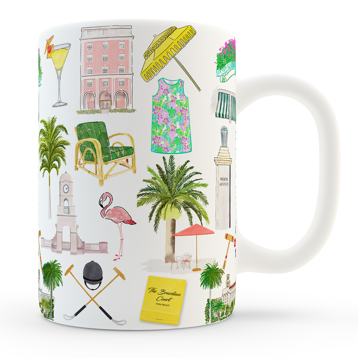 Palm Beach, Florida Ceramic Mug