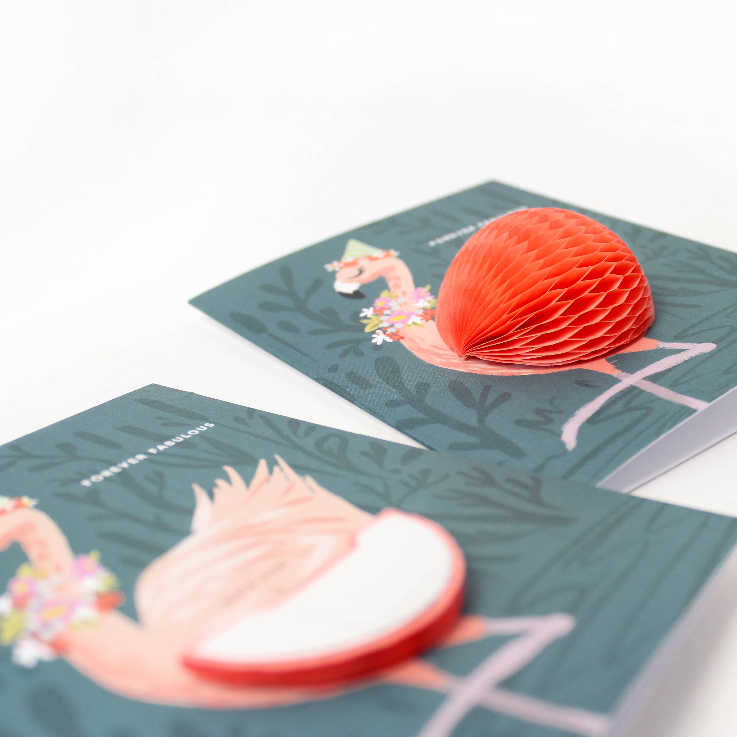 Flamingo Birthday Pop-up Card